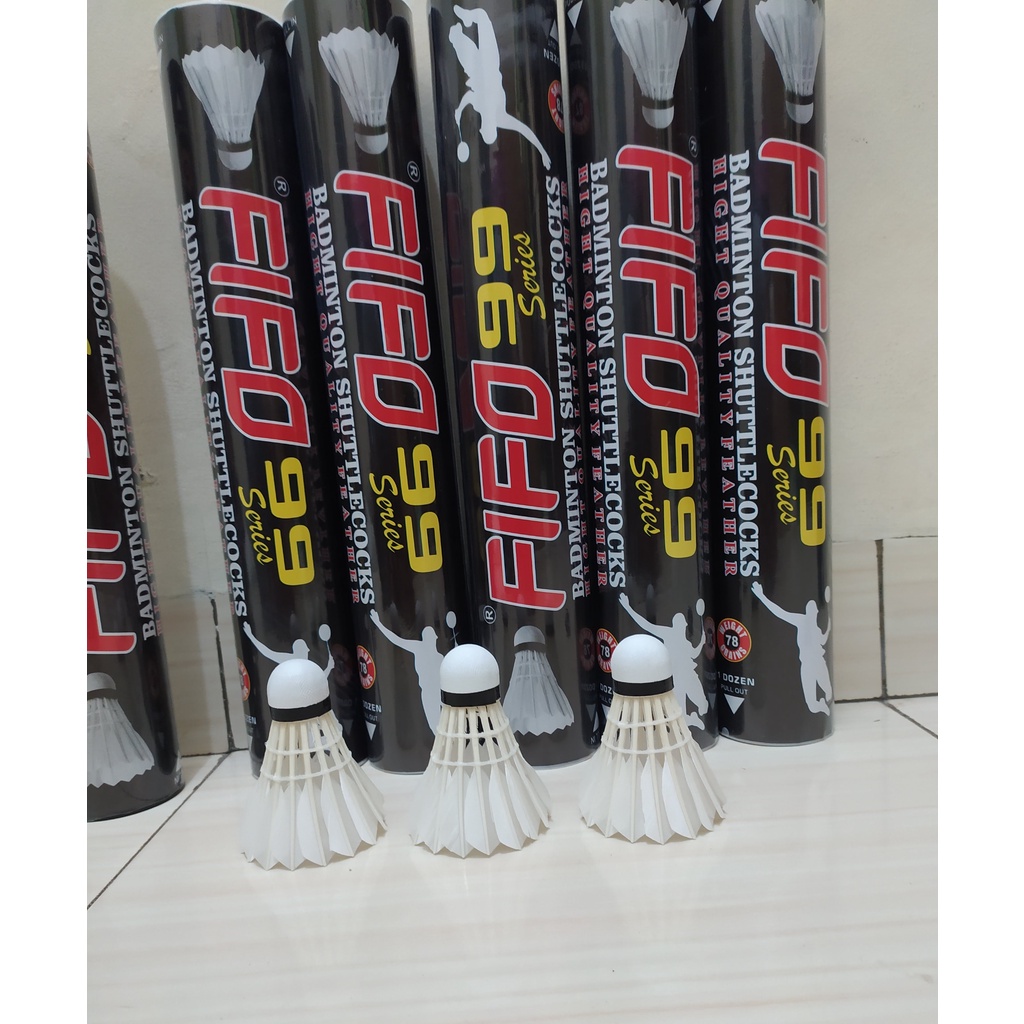 SHUTTLECOCKS BADMINTON FIFO 99 GOLD SUPER PREMIUM QUALITY / KOK BULU TANGKIS PROFESIONAL