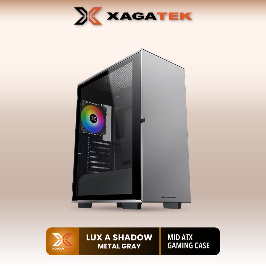 Xagatek Gaming XAGATEK LUX A SHADOW METAL GRAY