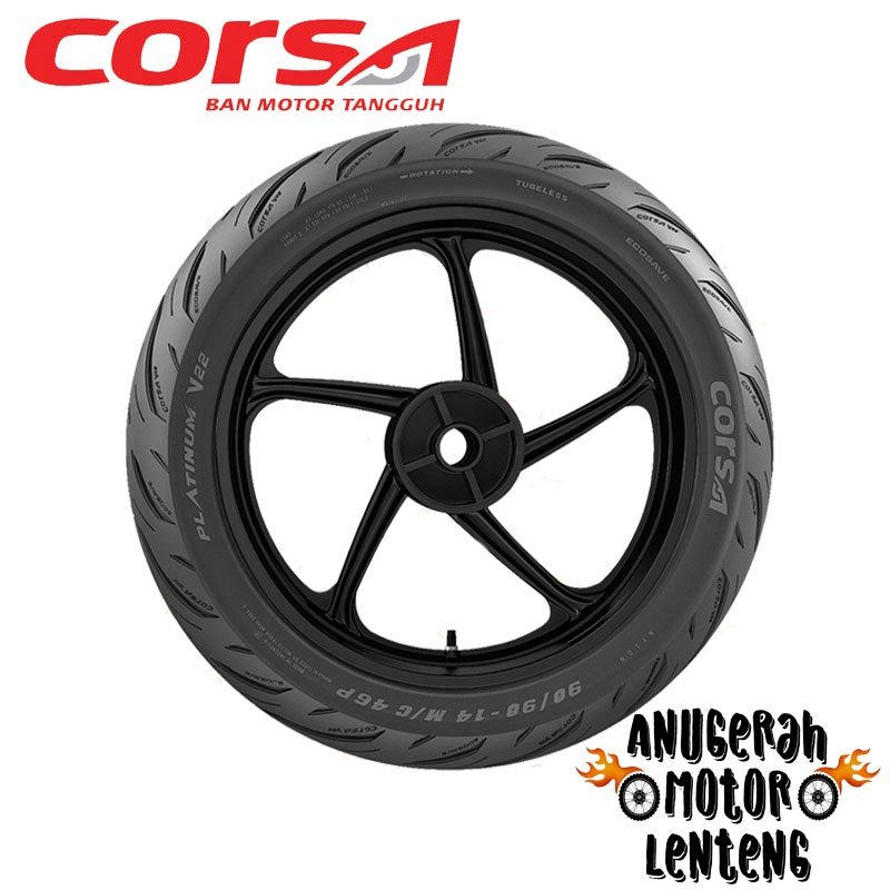 Ban Tubeless Ban Beat Vario 125 150 Corsa Platinum V22 80/90-14