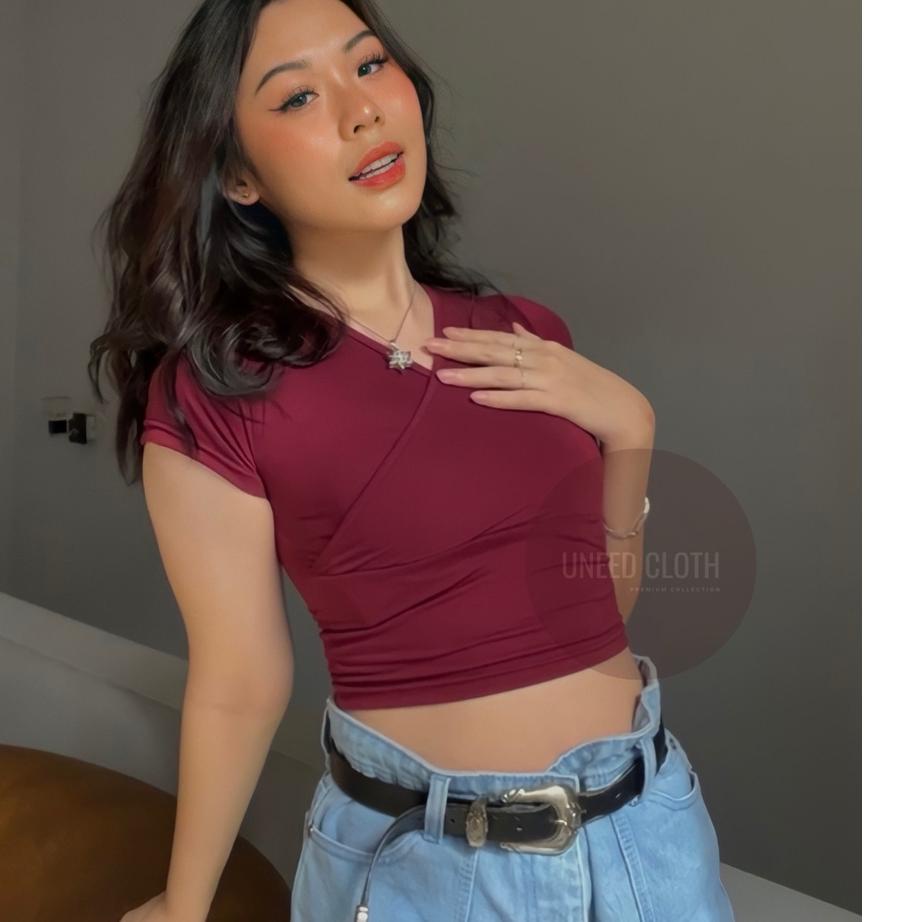 Promo Uneed Cloth / CROP TOP JUMBO / BAJU CROP / KAOS WANITA / KAOS CROP / KROP TOP BIG / KAOS CROP 