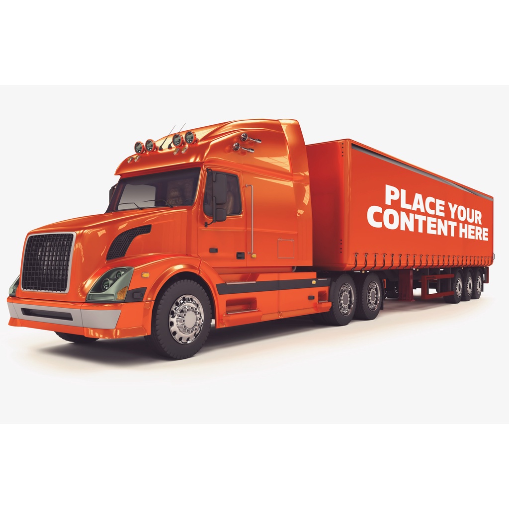 Truck Trailer Mock Up 12 In 1 Bundle