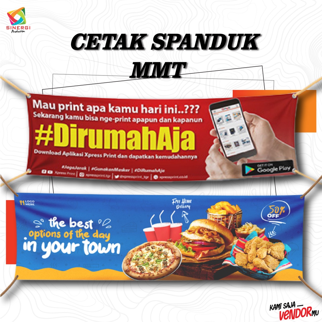 Spanduk MMT custom