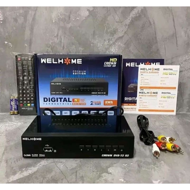 paling murahh  SET TOP BOX STB welhome DVB TV DIGITAL STB RECEIVER TV DIGITAL