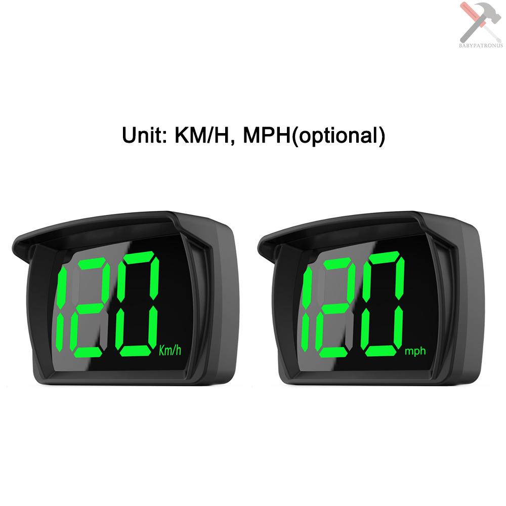 Headup Display HUD Mobil KM/H MPH GPS Digital Speedometer Dengan LED Font Display Besar Untuk Mobil Truk SUV Motor