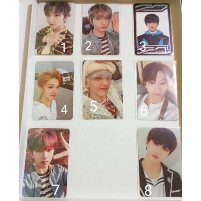 official photocard jisung nct dream hot sauce chilling crazy uc universe we go up pororo digipack gl