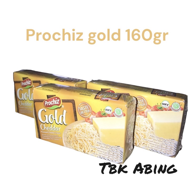 

Prochiz Cheddar Gold 160gr