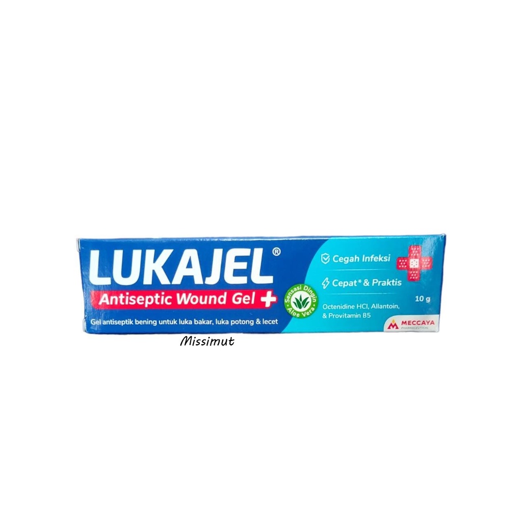 Jual Lukajel 10 Gr Gel Antiseptik Penyembuh Luka Bakar Luka Potong