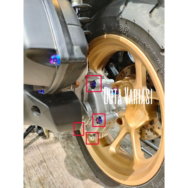 NACOM DV BAUT PEMBUANGAN OLI DAN BAUT CRANCASE NMAX NEW,AEROX