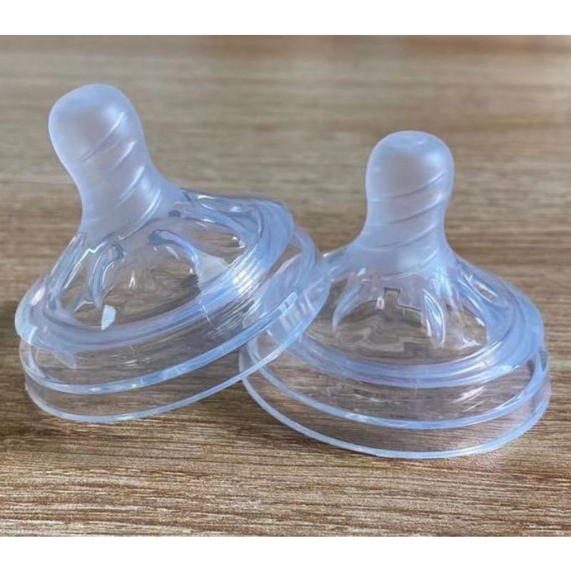 Dot Pengganti Philips Avent Natural Puting Wide Nipple