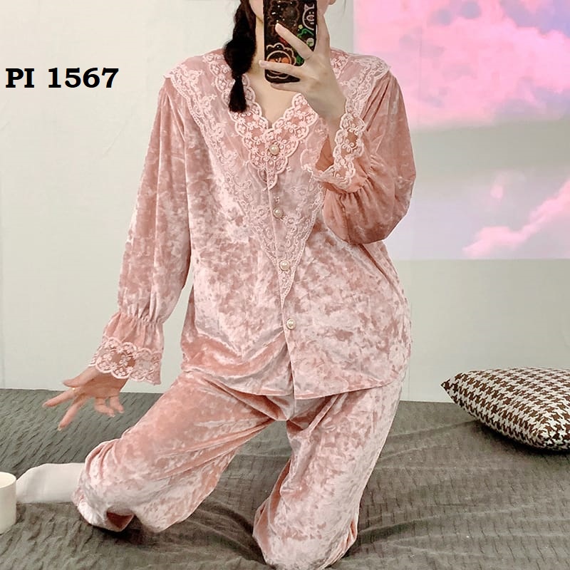 PIYAMA WANITA PP BLUDRU PI1567