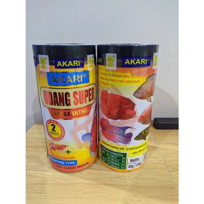 Akari Udang Super Astaxanthin Pelet Makanan Ikan Hias