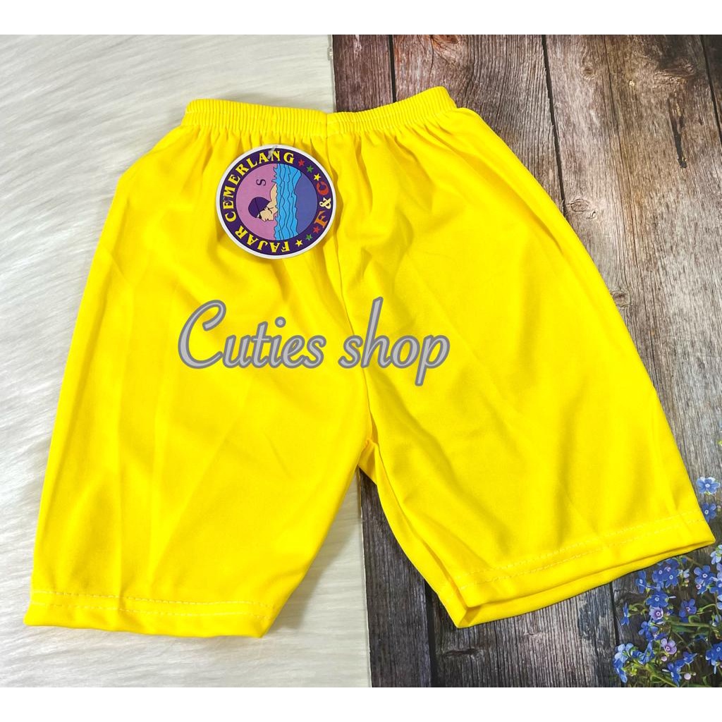 SHORT ANAK SERI WARNA STABILLO