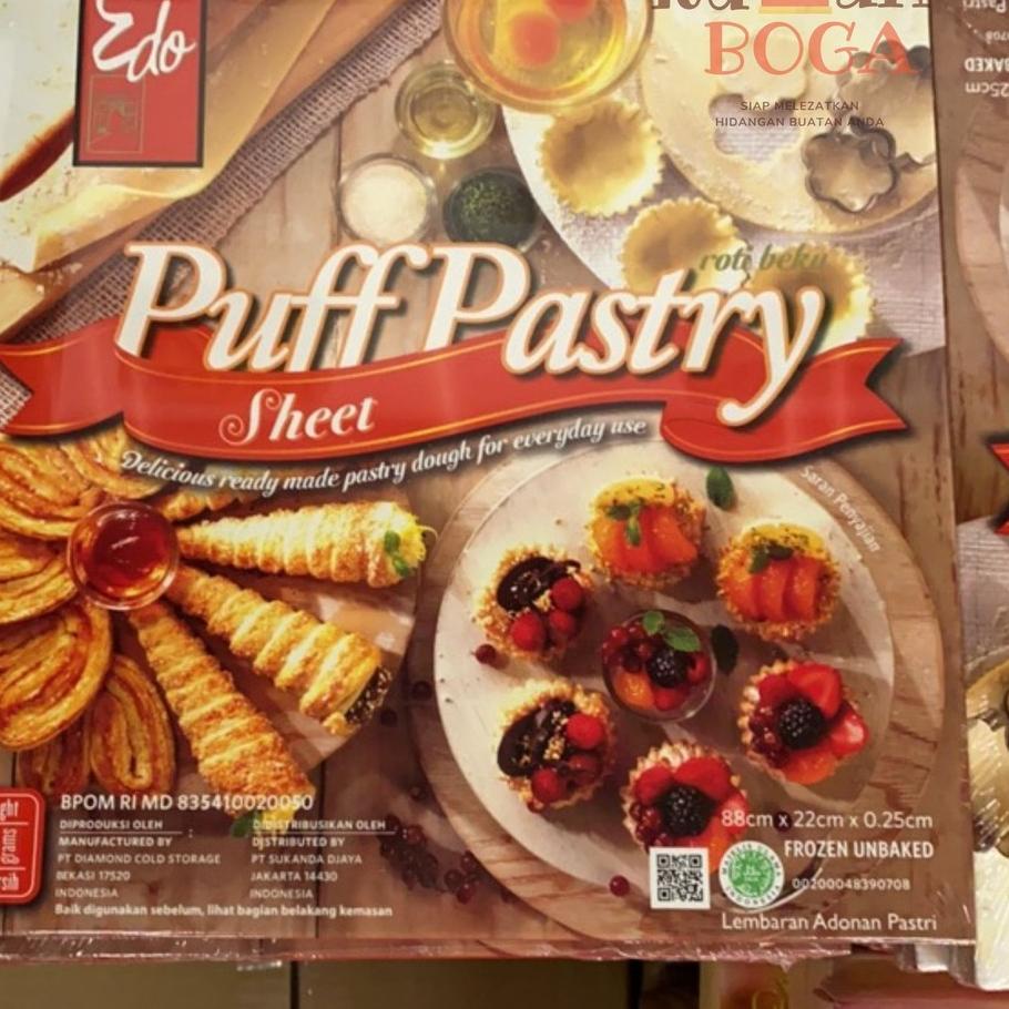 

EDO Puff Pastry EDO Sheet Zuppa Soup Instan 750gr ュ