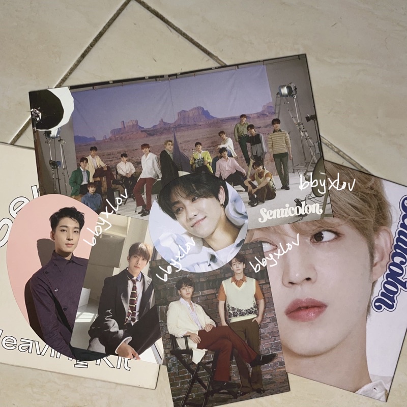 album seventeen semicolon cover scoups