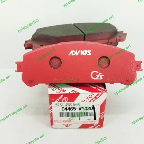 Kampas Rem Depan Alphard Vellfire GS Harrier ZSU60