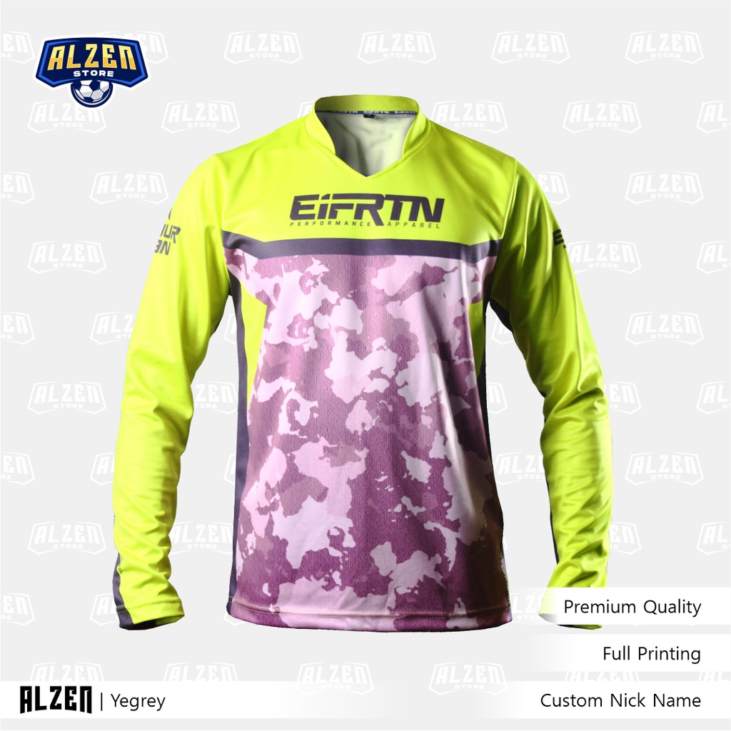 BAJU OLAHRAGA | SEPEDA | PANJANG | CORAK | FULL PRINT | RUNNING SEPAK BOLA | FUTSAL| JERSEY | YEGREY