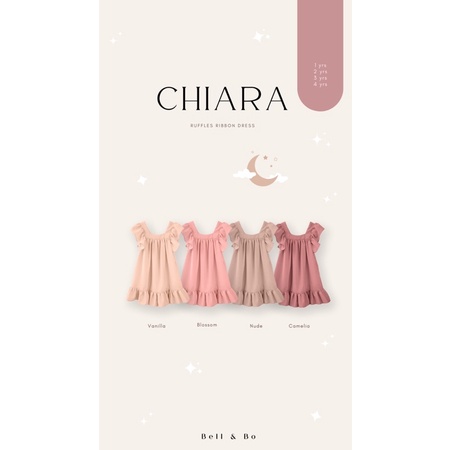 CHIARA BEL &amp; BO / CHIARA DRESS / RUFFLE RIBBON DRESS