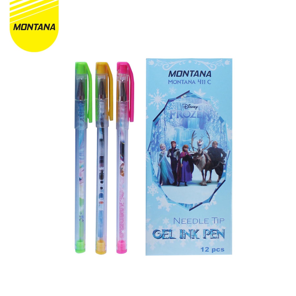 

MurahMurahATK Ball Pen GEL / Pulpen / Pena Montana 411 C