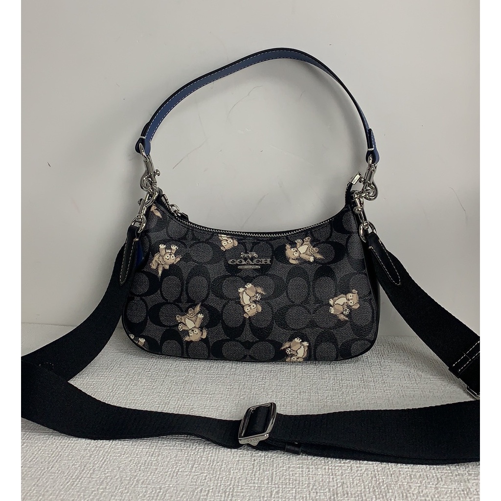 COACH CC775  775  Mahjong bag armpit bag shoulder bag messenger bag  yxb