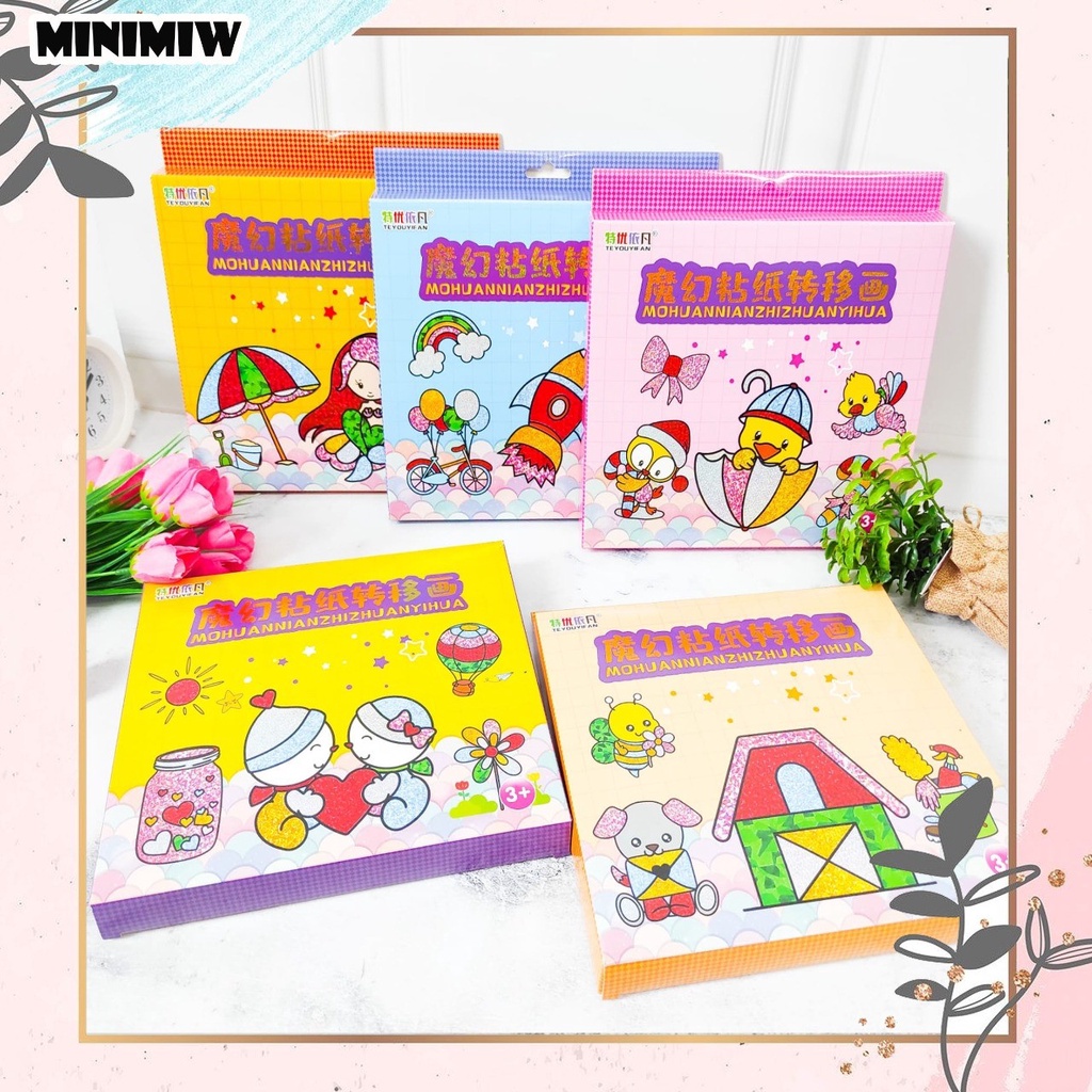 KERTAS ORIGAMI PAPERCRAFT DIY KREATIFITAS TEMPEL TEYOUYIFAN KERAJINAN ANAK KOREAN KOREA