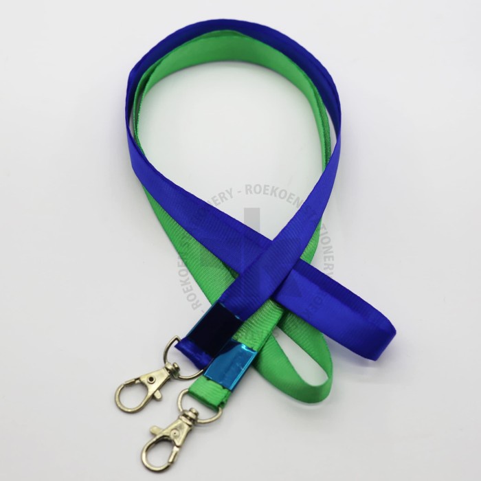 

Tanpa Merek Lanyard Tali ID Nylon 1.5cm K8015 Mix (Kait Besi)