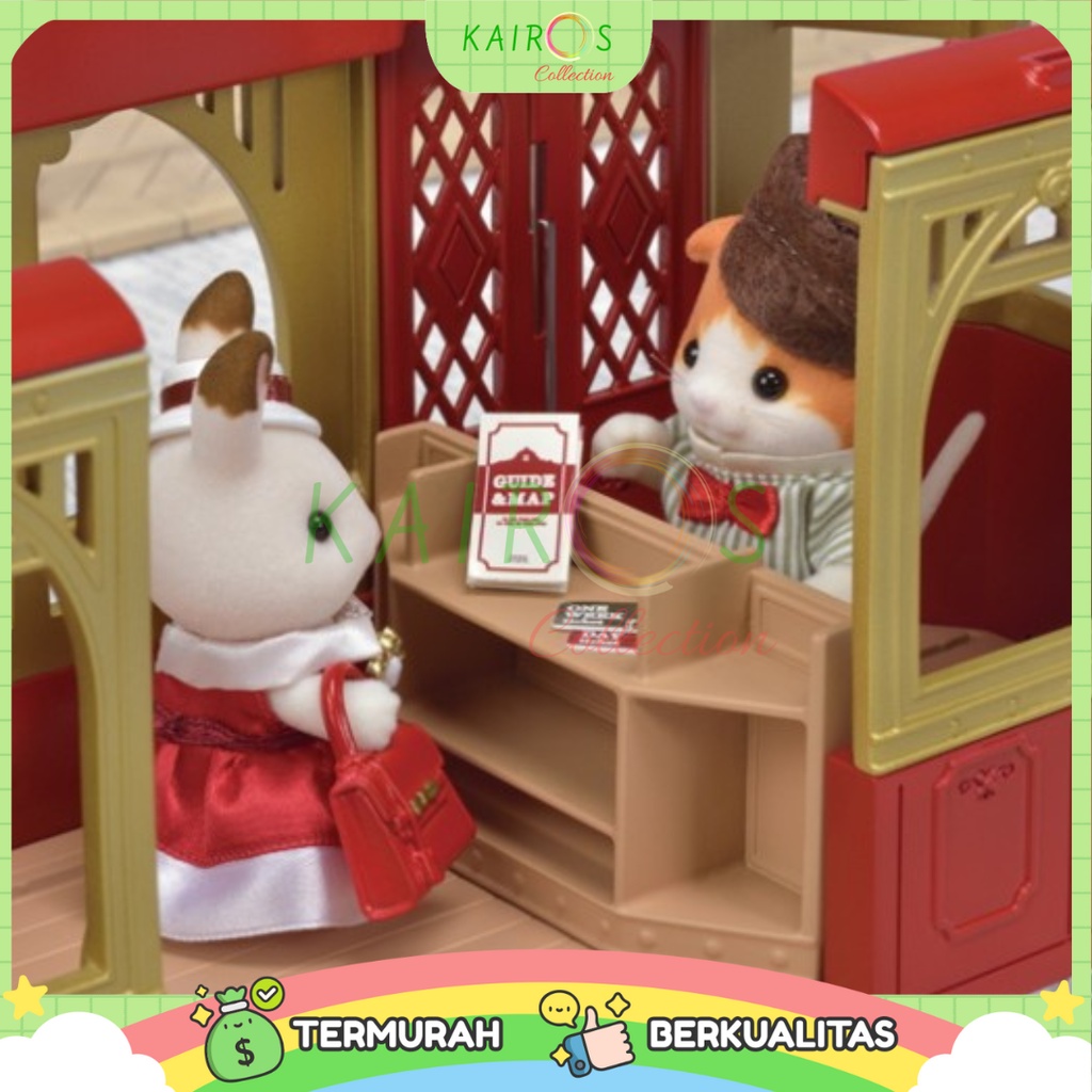 Sylvanian Families Town Ride Along Tram Set