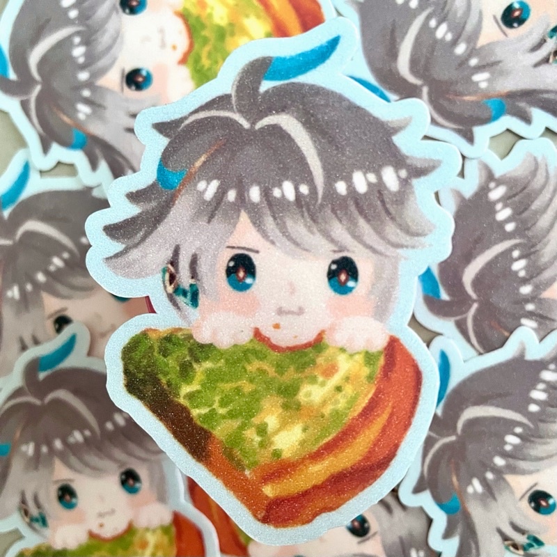 

Genshin Impact Glitter Sticker: Alhaitham special dish