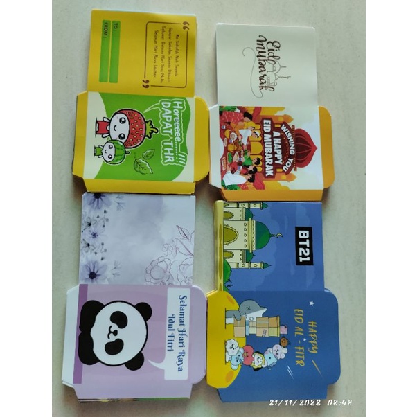 

amplop lebaran 500 lembar