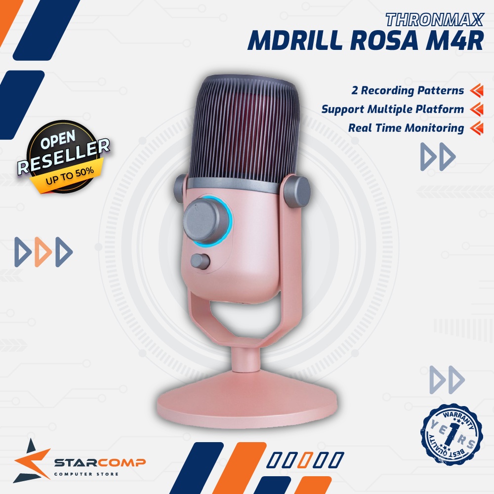 Thronmax Rosa Mdrill Zero Plus M4 / M4R / M4 R USB Microphone Gaming