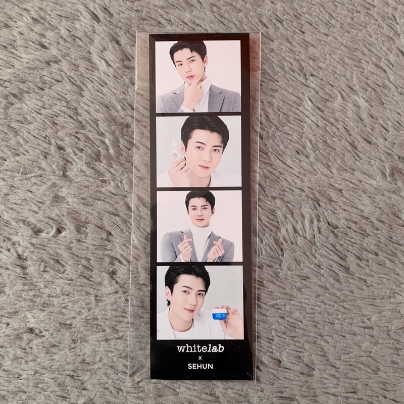 photostrip sehun x whitelab