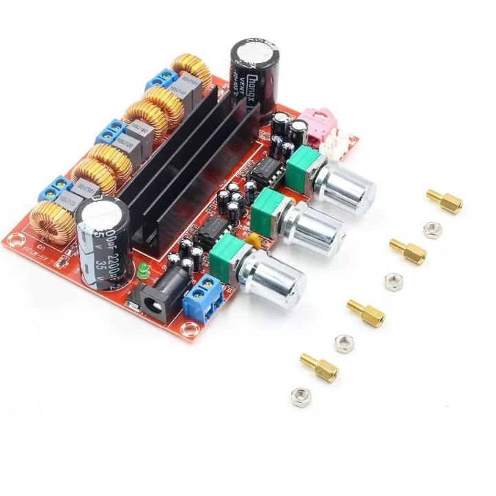 ✉Stock Banyak☏ KIT SUBWOOFER MH - 139 POWER AMPLIFIER MOBIL CLASS D TPA3116D2 DIGITAL AUDIO 2.1 2X50