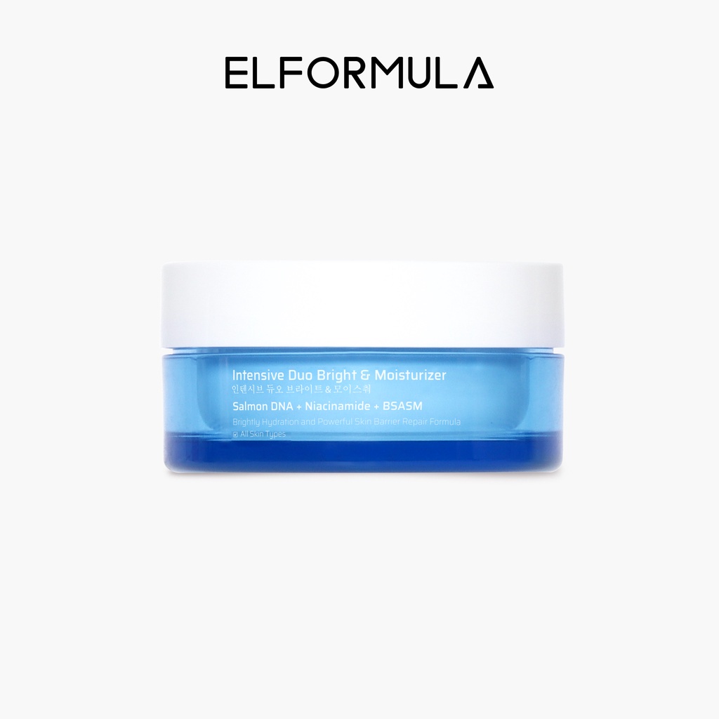 BISA COD - ELFORMULA DUO BRIGHT MOUSTURIZER DAY NIGHT CREAM with SALMON DNA &amp; NIACINAMIDE