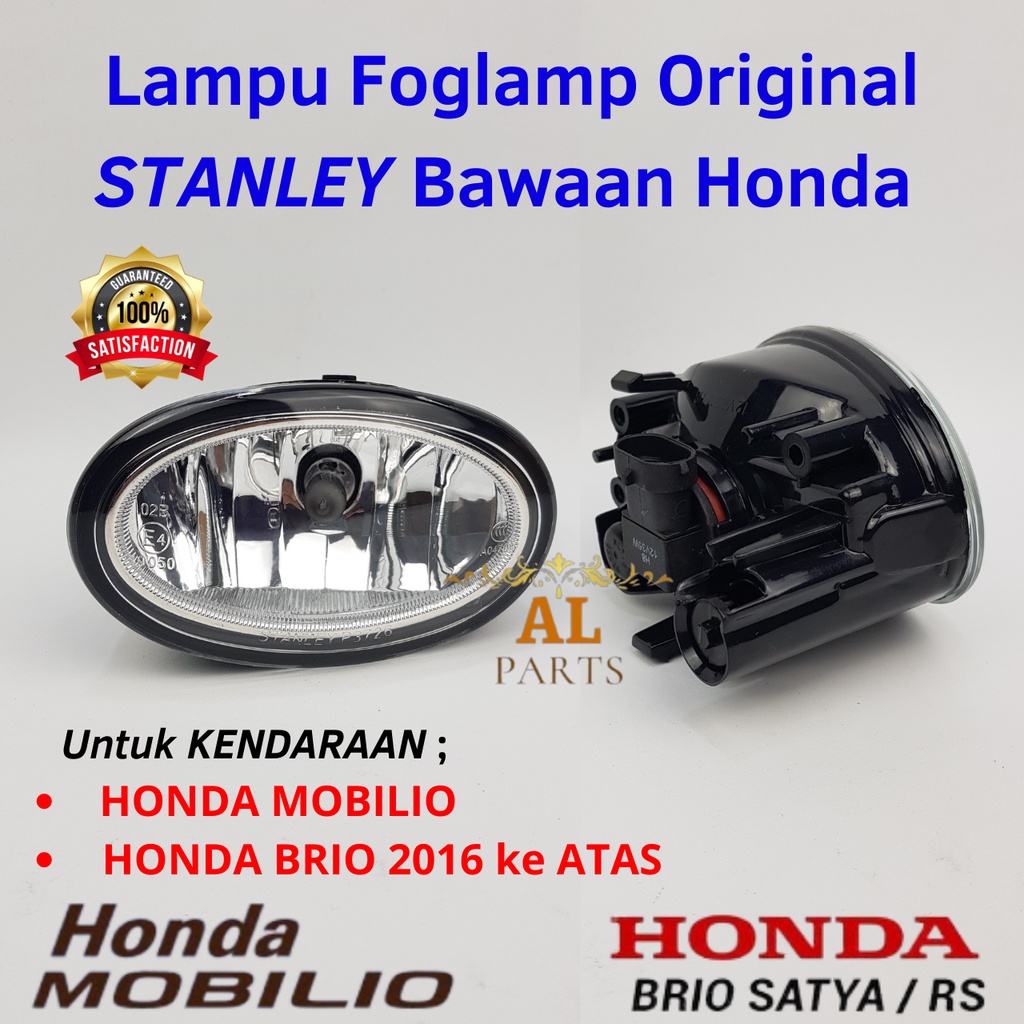 Foglamp honda mobilio/ Lampu Kabut  Honda brio/ Foglamp honda freed/ Foglam honda jazz/ Lampu Kabut honda Original/ Foglamp Honda civic