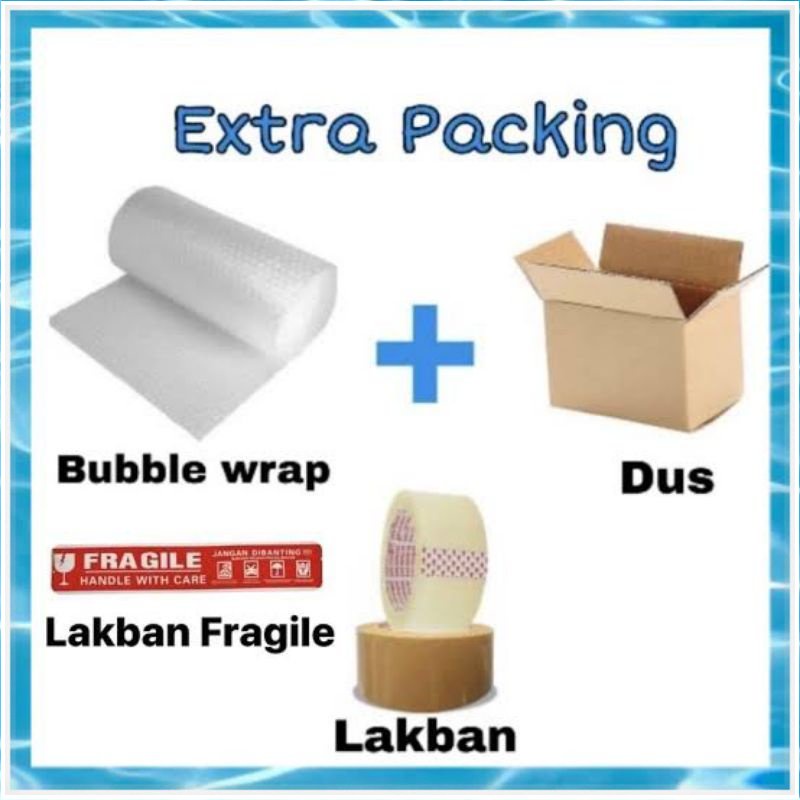

Bubble Wrap Dan Kardus Tambahan