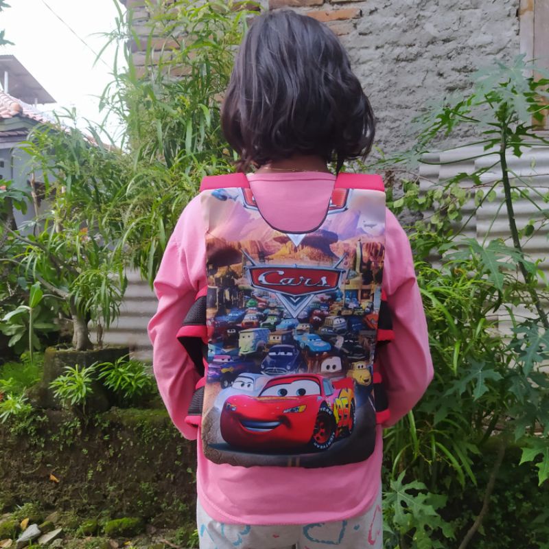 SABUK BONCENG ANAK DAN BAYI/SABUK BONCENGAN MOTOR/BONCENGAN DEPAN DAN BELAKANG print dtg Cars