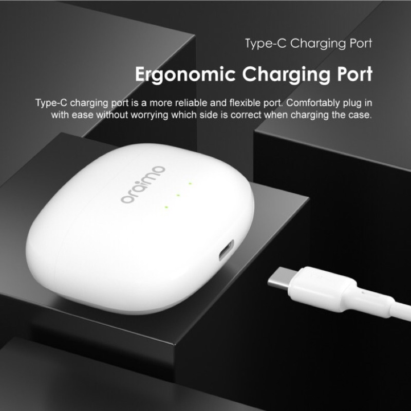 Oraimo Freepods 3 TWS Bluetooth Earphone Wireless Headset OEB-E104D