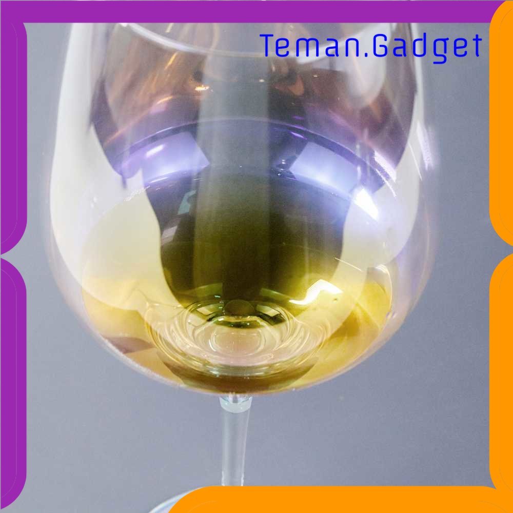 TG - DPR LOULONG Gelas Cangkir Glass Crystal Wine Rainbow 650ml - XR1025