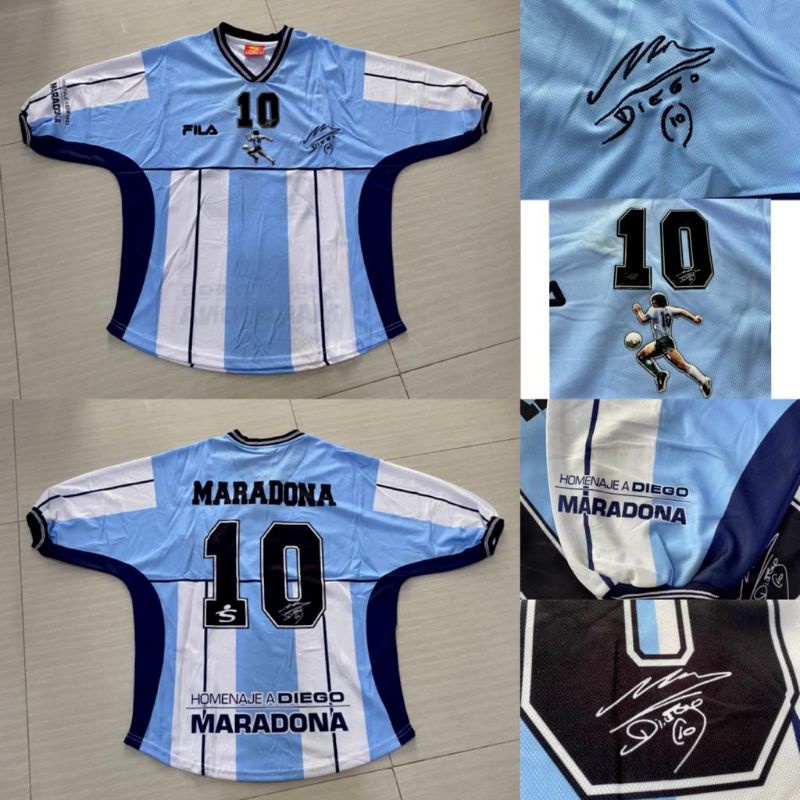 JERSEY ARGENTINA HOME RETRO MARADONA 2021