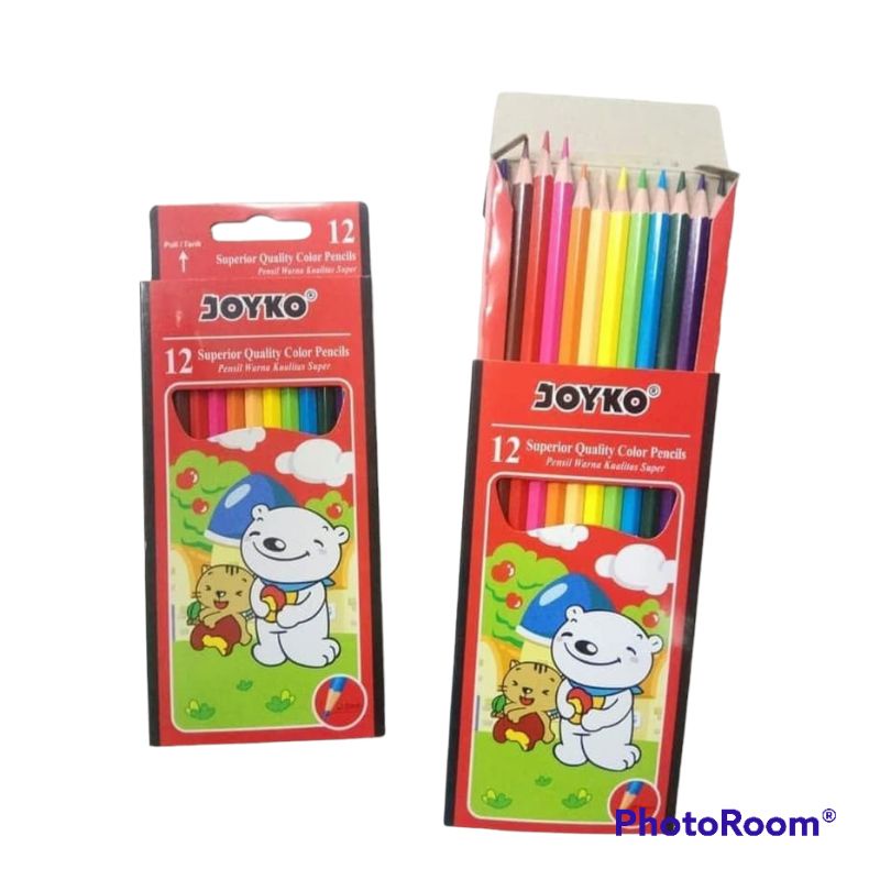 

Joyko Pensil Warna Panjang 12 Warna CP - 12PB