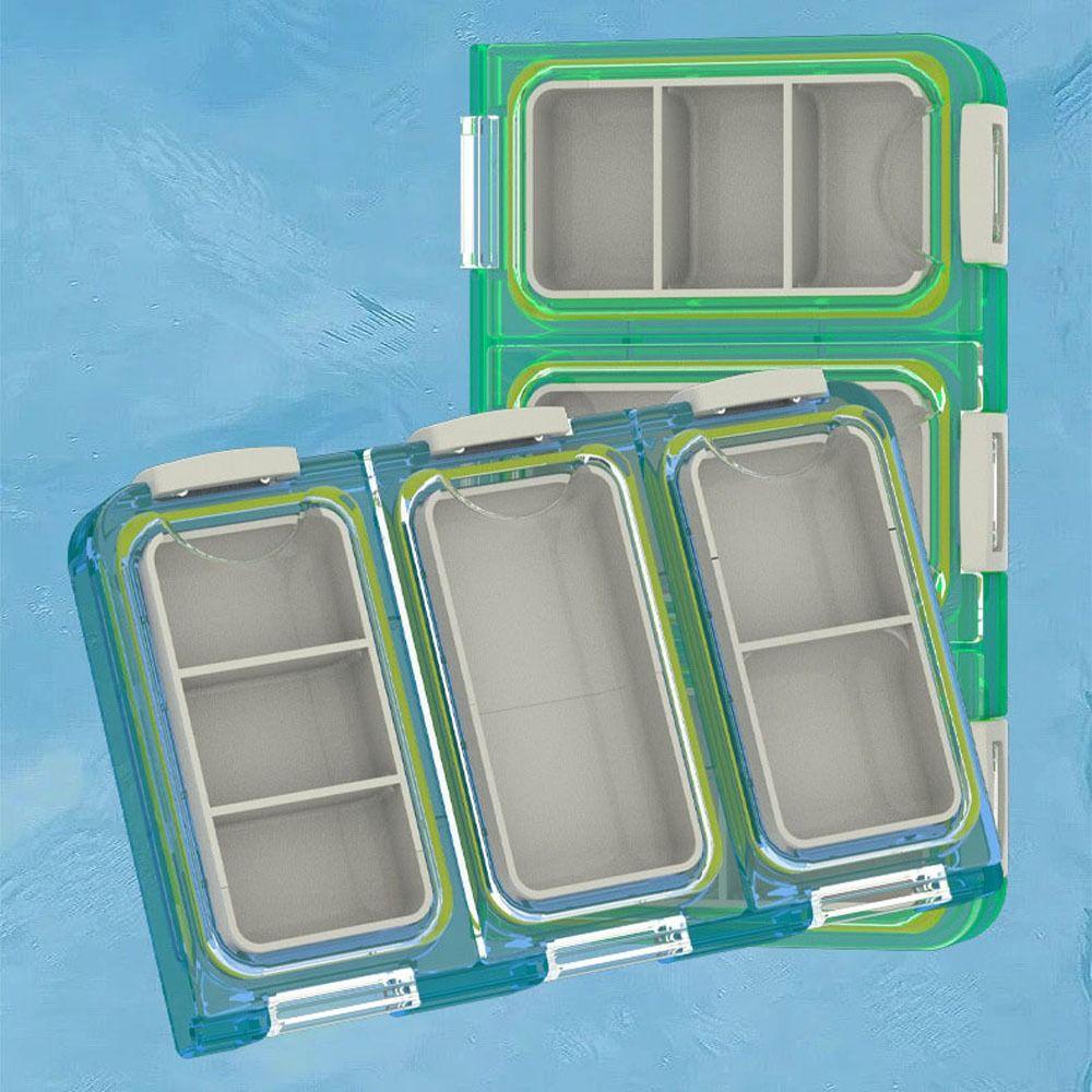 Agustina Lure Box Portable Aksesoris Pancing Fishing Tackle Box Hook Case Alat Pancing Lure Storage Box Tempat Penyimpanan