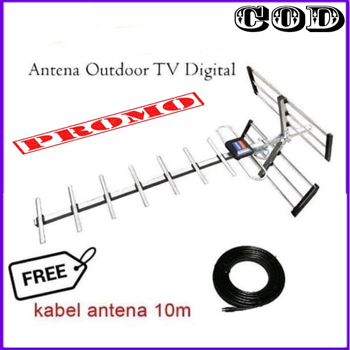 Promo Antena Yamakawa  YK-888 HD Sinyal Kuat Outdor Indor Bonus kabel 10meter ORI Bergaransi resmi