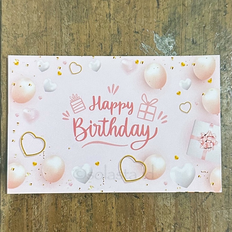 Jual Kartu Ucapan - Happy Birthday | Shopee Indonesia