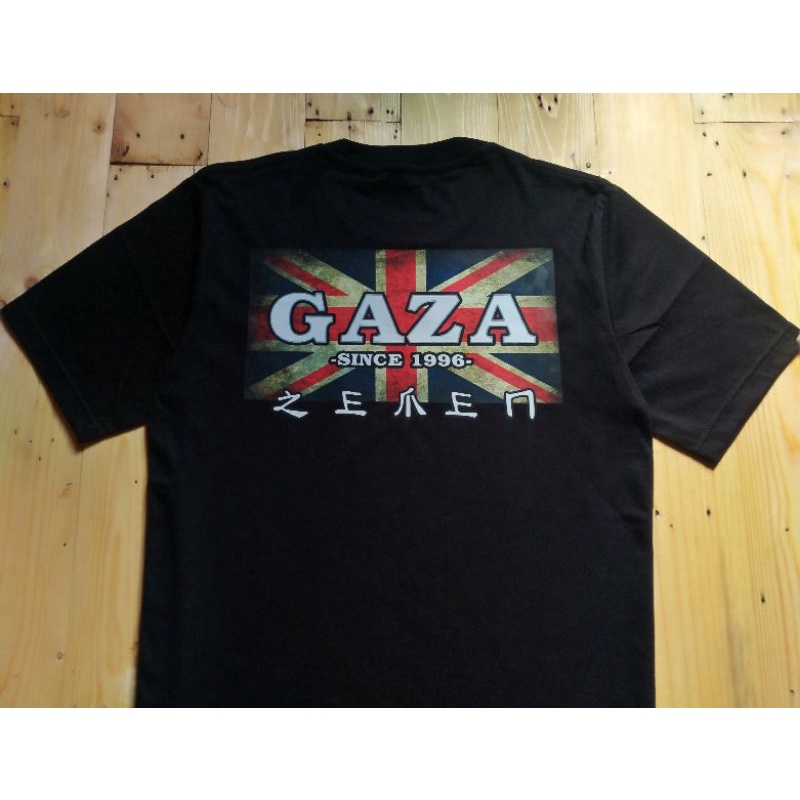 T-shirt Kaos Gaza Inggris