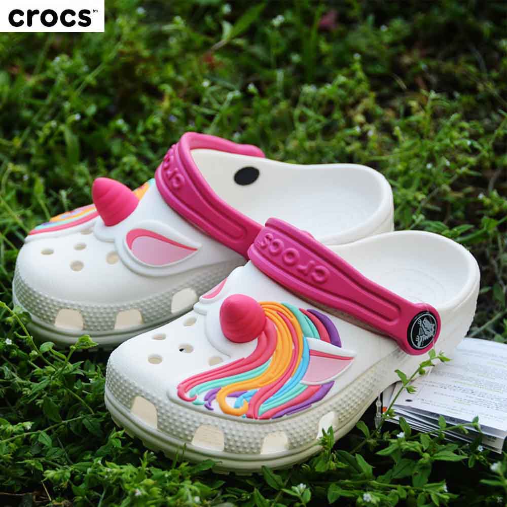 Crocs Kids Classic Clog  Anak Sandal Crocs Anak-anak  Laki-laki Dan Perempuan llittle pony Unicorn