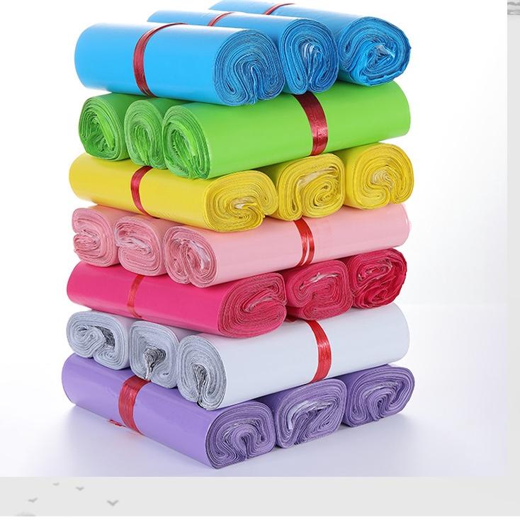 

♚♚ 28x42CM AMPLOP PLASTIK POLYMAILER KANTONG PLASTIK POLYBAG AMPLOP PACKING - PINK MUDA