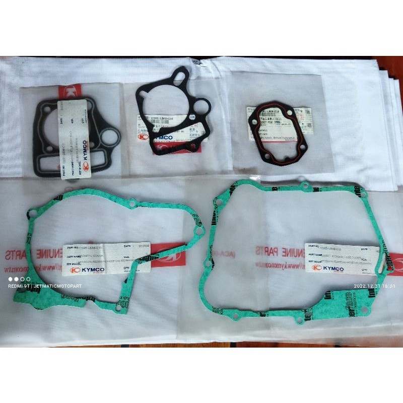 1set gasket Kymco Cevira 100cc