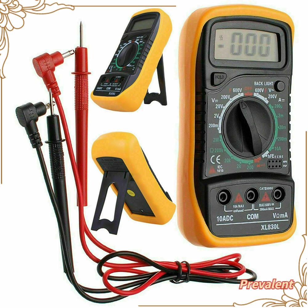 Preva Multimeter Digital Multimeter Rangkaian Arus Baru XL830L Ammeter