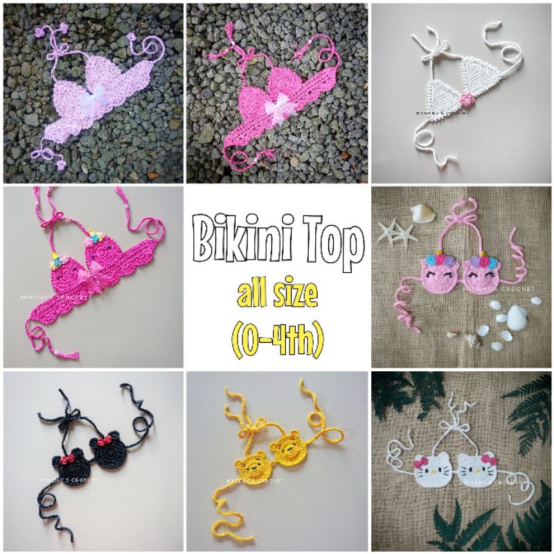 Baby bikini top | atasan bikini bayi karakter