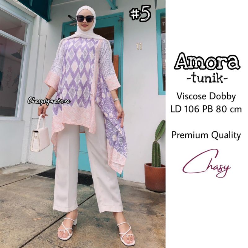 AMORE TUNIK VISCOSE DOBBY PREMIUM