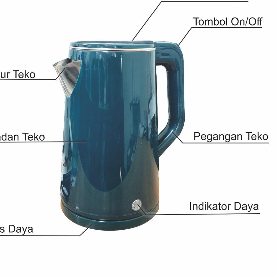 Promo - Pemanas Air Stainless Elektrik Heating Teko Listrik Ketel Listrik / Teko Elektrik / Pemanas 